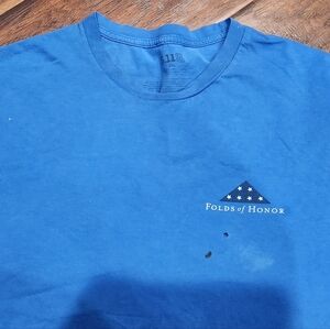 Folds of honor blue tshirt